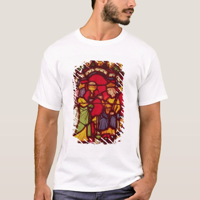 King Solomon and the Queen of Sheba, c.1270 T-Shirt (Front)