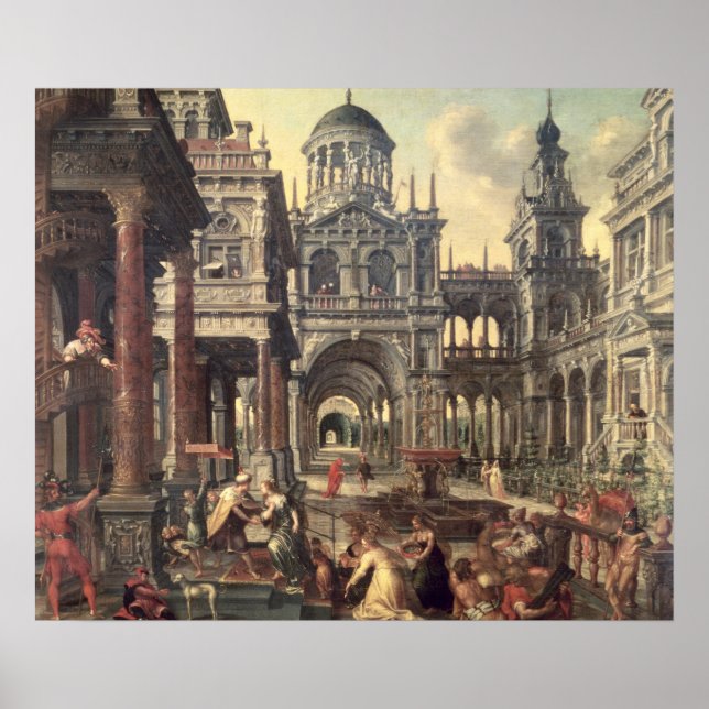 King Solomon and the Queen of Sheba Poster (Front)