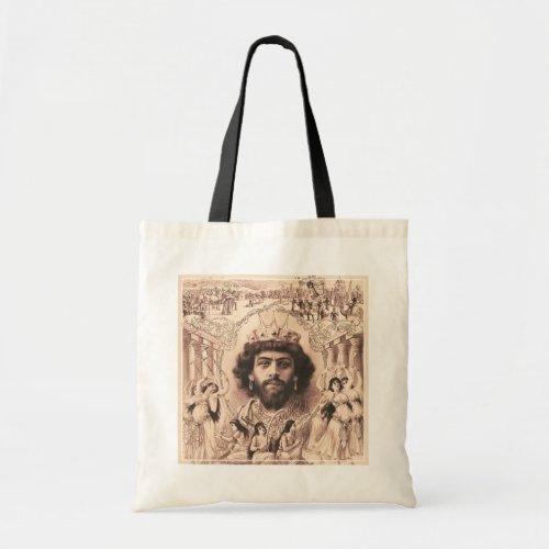 King Solomon Surrounded By Dancing Girls Tote Bag