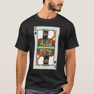 King Spades African American Card Halloween T-Shirt