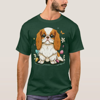 King Spaniel happy easter day 7 T-Shirt