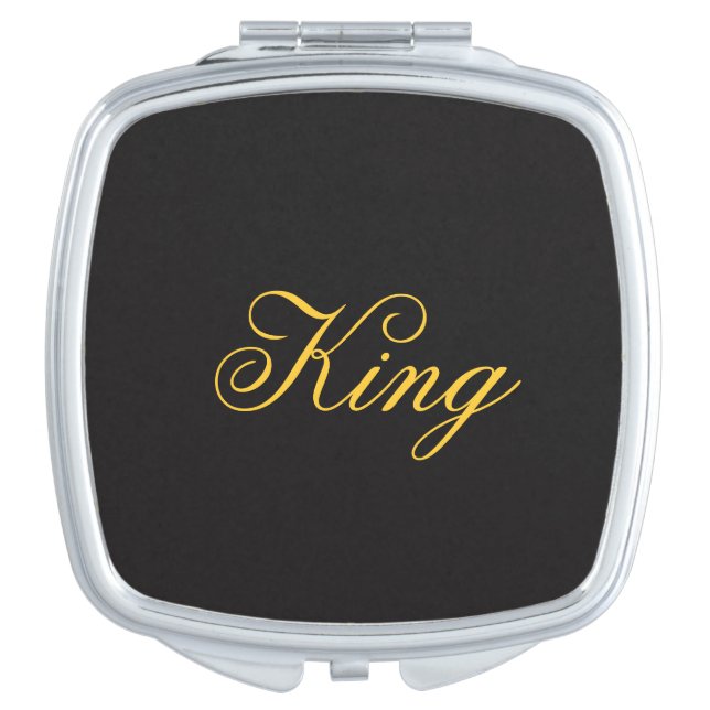 King Square Compact Mirror (Front)