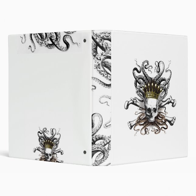King Squid Skull Binder (Background)
