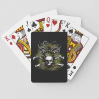 Bicycle skull playing online cards