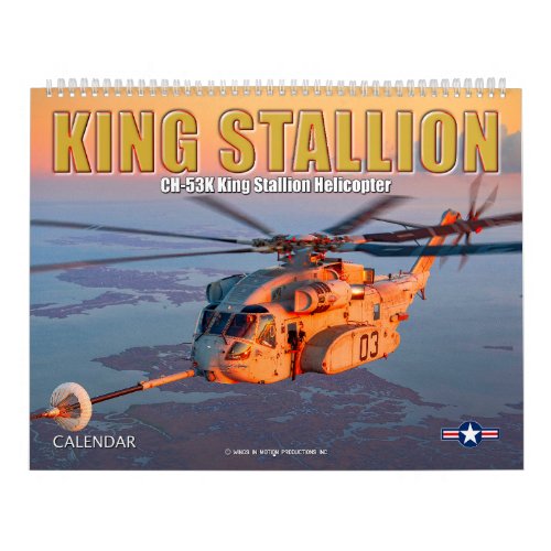 KING STALLION _ CH_53K King Stallion Calendar