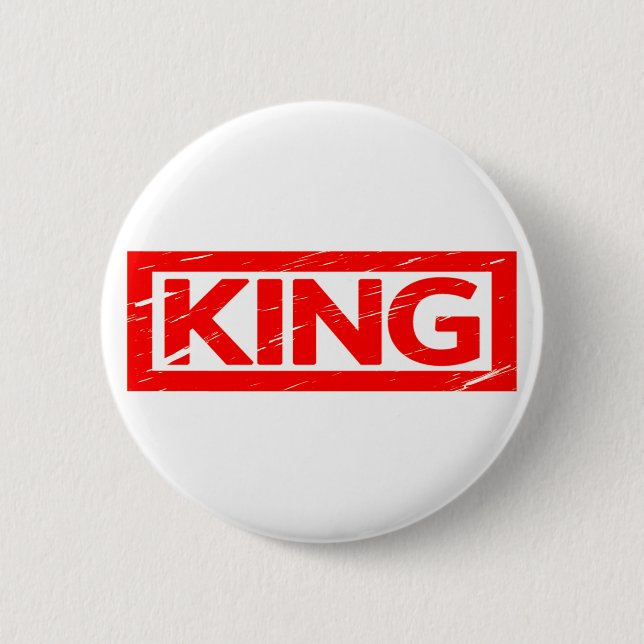 King Stamp Button (Front)