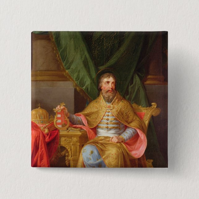 King Stephen Button (Front)