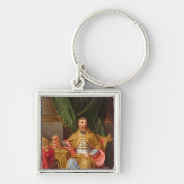King Stephen Keychain (Front)