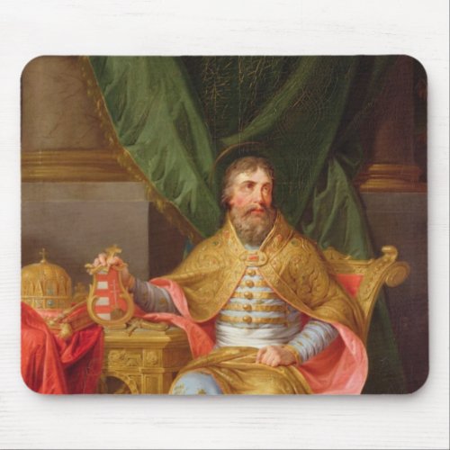 King Stephen Mouse Pad