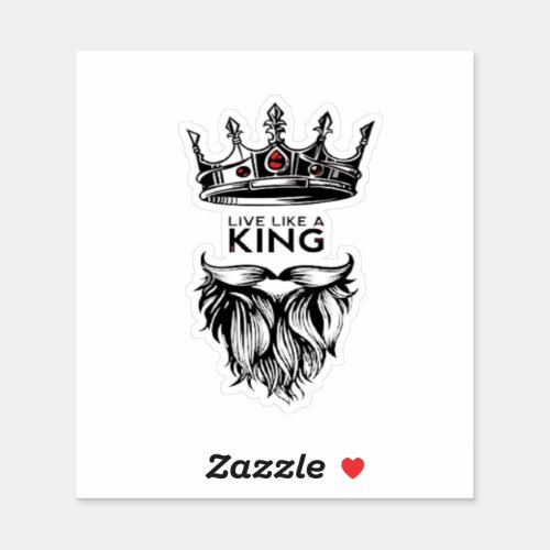 king sticker