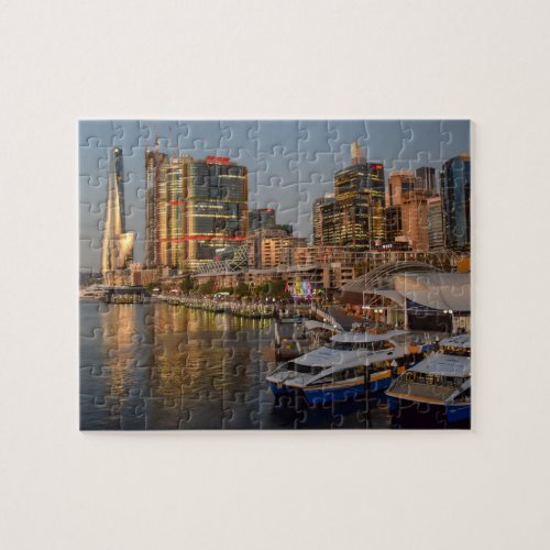 King Street Wharf in Sydney Australia Jigsaw Puzzle