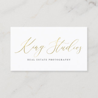 King Studios Business Card