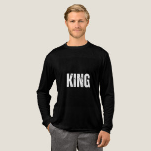 King T-Shirt Bold Royal Crown Tee for Men & Boys