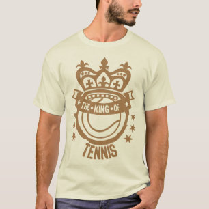 king tennis crown crown king logo ball T-Shirt