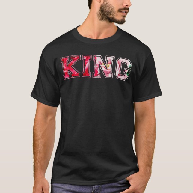 King text graffiti style lettering T-Shirt (Front)