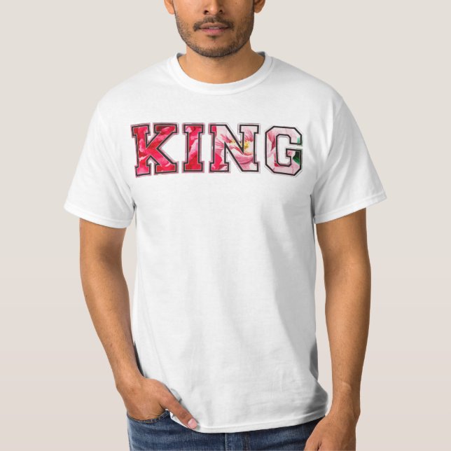 King text graffiti style lettering T-Shirt (Front)