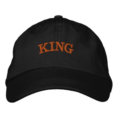 KING TextName Personalized Custom Hats  Caps