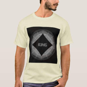 KING Text Name Stylish Handsome Men Women T-Shirt