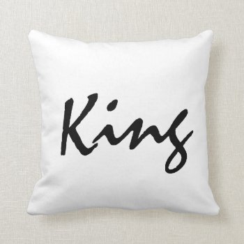 King Throw Decorative Bedroom Pillow by Botuqueandco at Zazzle
