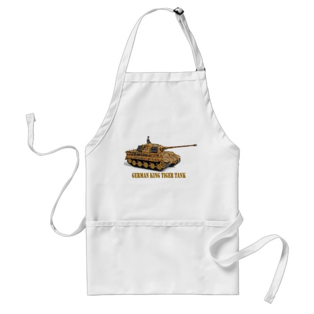 KING TIGER ADULT APRON (Front)