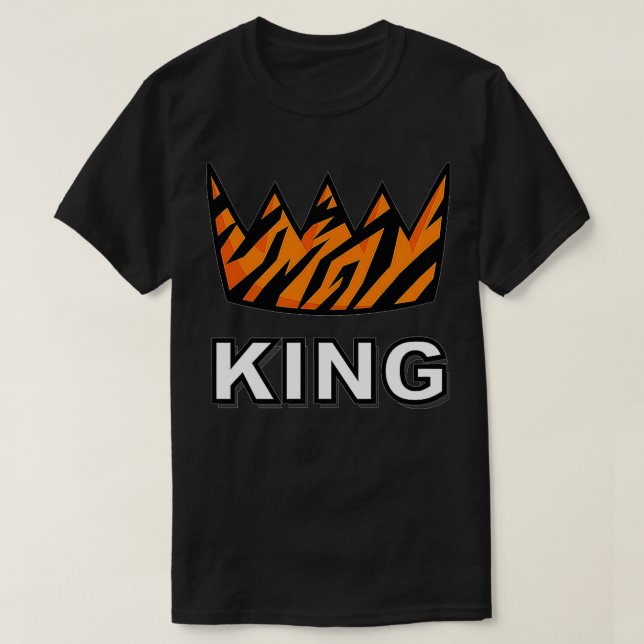 King Tiger Crown  Eotic Reality TV  T-Shirt (Design Front)