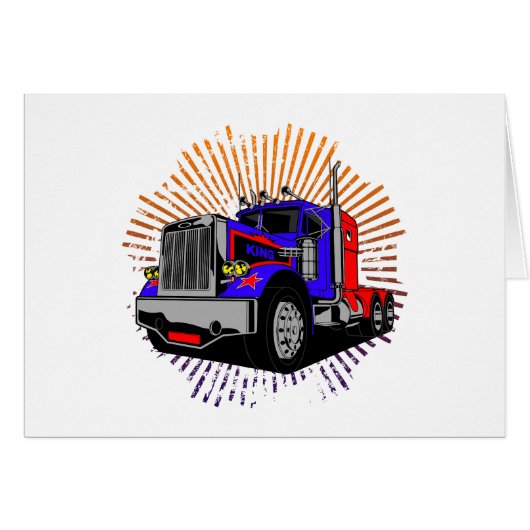 King Trucker Cards (Front Horizontal)
