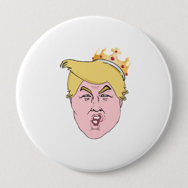 King Trump Button (Front)