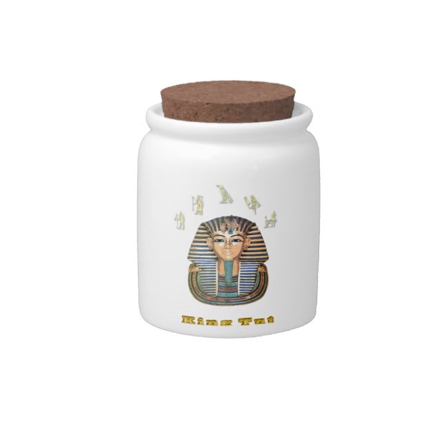 King Tut and Egypt Candy Jar (Front)