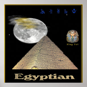 King Tut and Egypt Poster