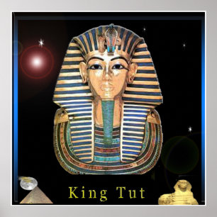 King Tut and Egypt Poster