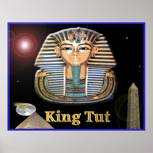 King Tut and Egypt Poster (Front)