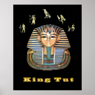 King Tut and Egypt Poster