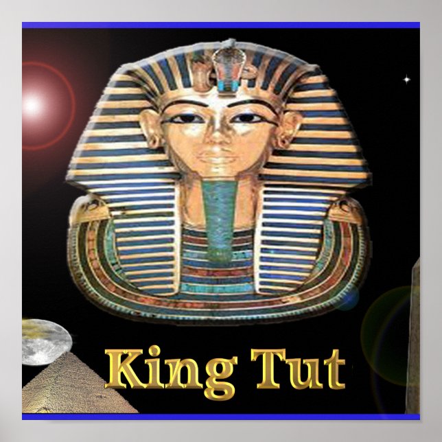 King Tut and Egypt Poster (Front)