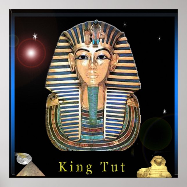 King Tut and Egypt Poster (Front)