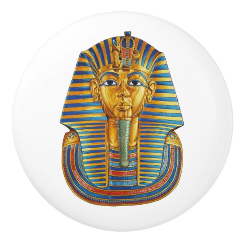 King Tut Ceramic Knob