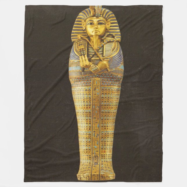 KING TUT Fleece Blanket (Front)