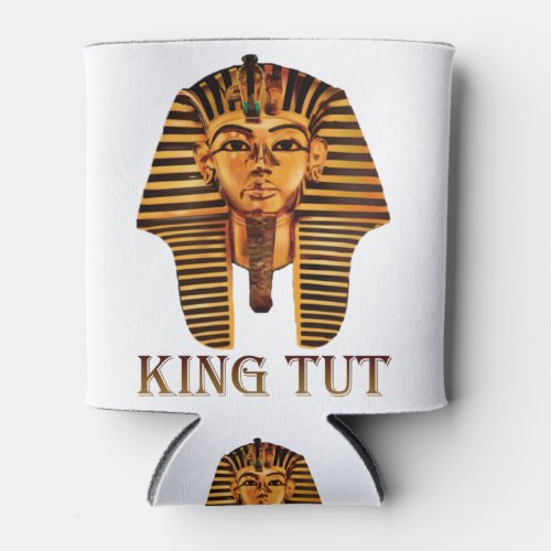 King Tut Golden Mask Can Cooler