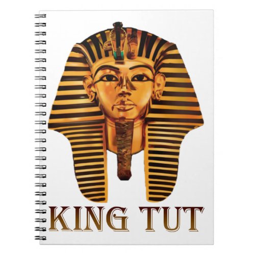 King Tut Golden Mask Notebook