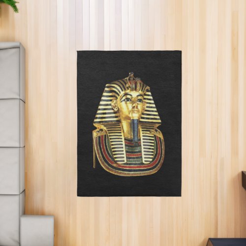 King Tut Pharaoh of Ancient Egypt Area Rug