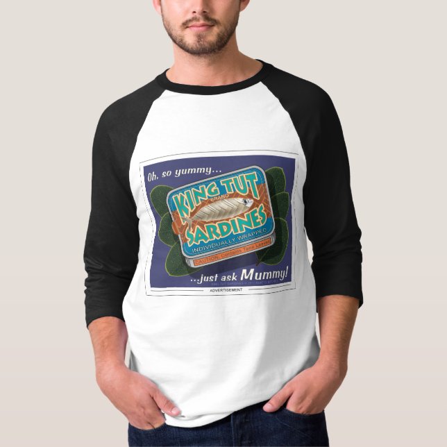 King Tut Sardines Crate Label Tee (Front)