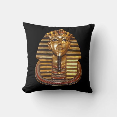 King Tut throw pillow