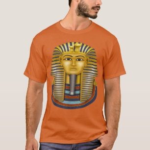 King Tut Tutankhamun Gold Mask Egyptian Ancient Go T-Shirt