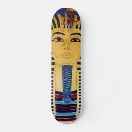 King Tut Tutankhamun Skate Board Deck Design