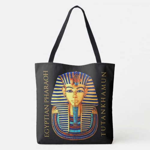 King Tutankhamun Ancient Egyptian Pharaoh Tote Bag