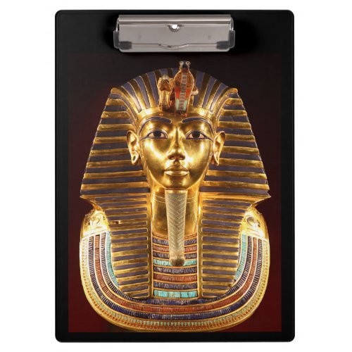 King Tutankhamun Gold Mask Clipboard