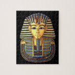 King Tutankhamun, Gold Mask Jigsaw Puzzle at Zazzle