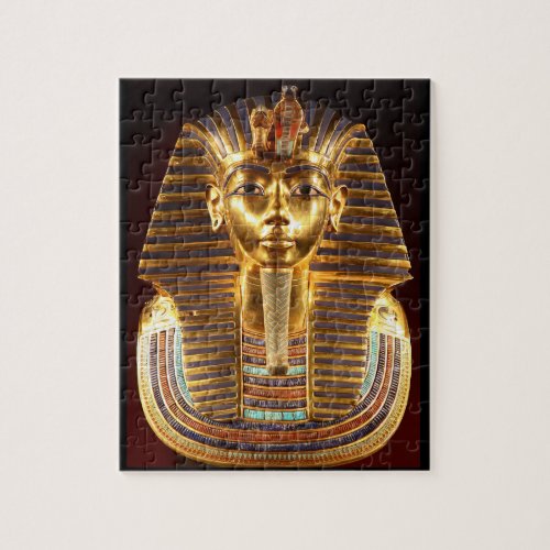 King Tutankhamun Gold Mask Jigsaw Puzzle