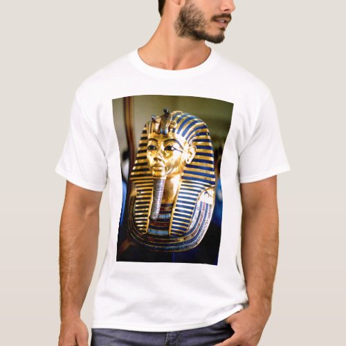 King Tutankhamun Gold Mask T_Shirt