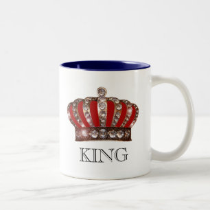“KING” Two-Tone COFFEE MUG