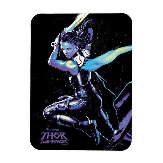 King Valkyrie Illustrated Character Art Magnet (Vertical)